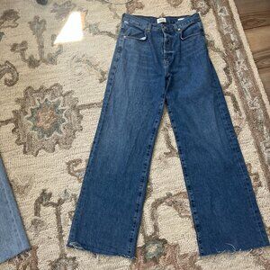 Citizens of Humanity Blue Flare & Wide Leg Jeans